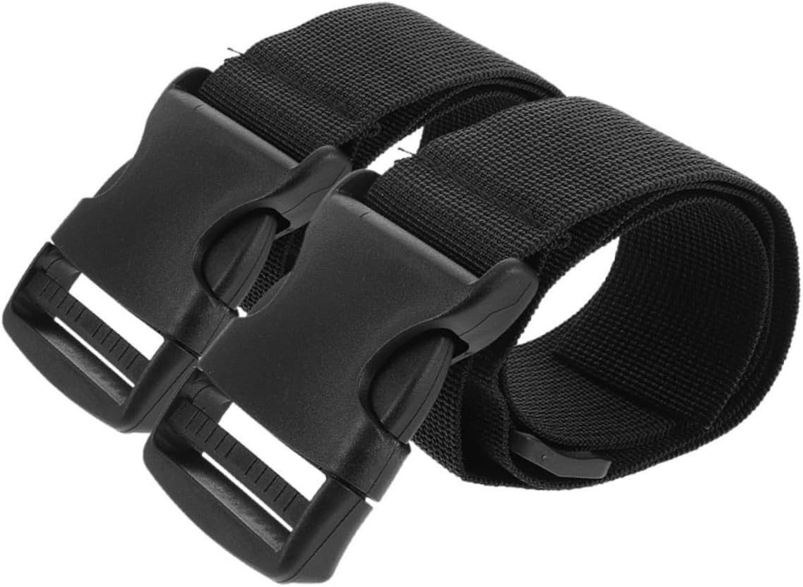 OFFSCH 2Pcs Adjustable Luggage Straps with and Strap High-Strength Utility Travel for Suitcase Backpack and Fanny Pack Quick-Adjust Fit for Secure Bundling and Travel Accessories image number 2