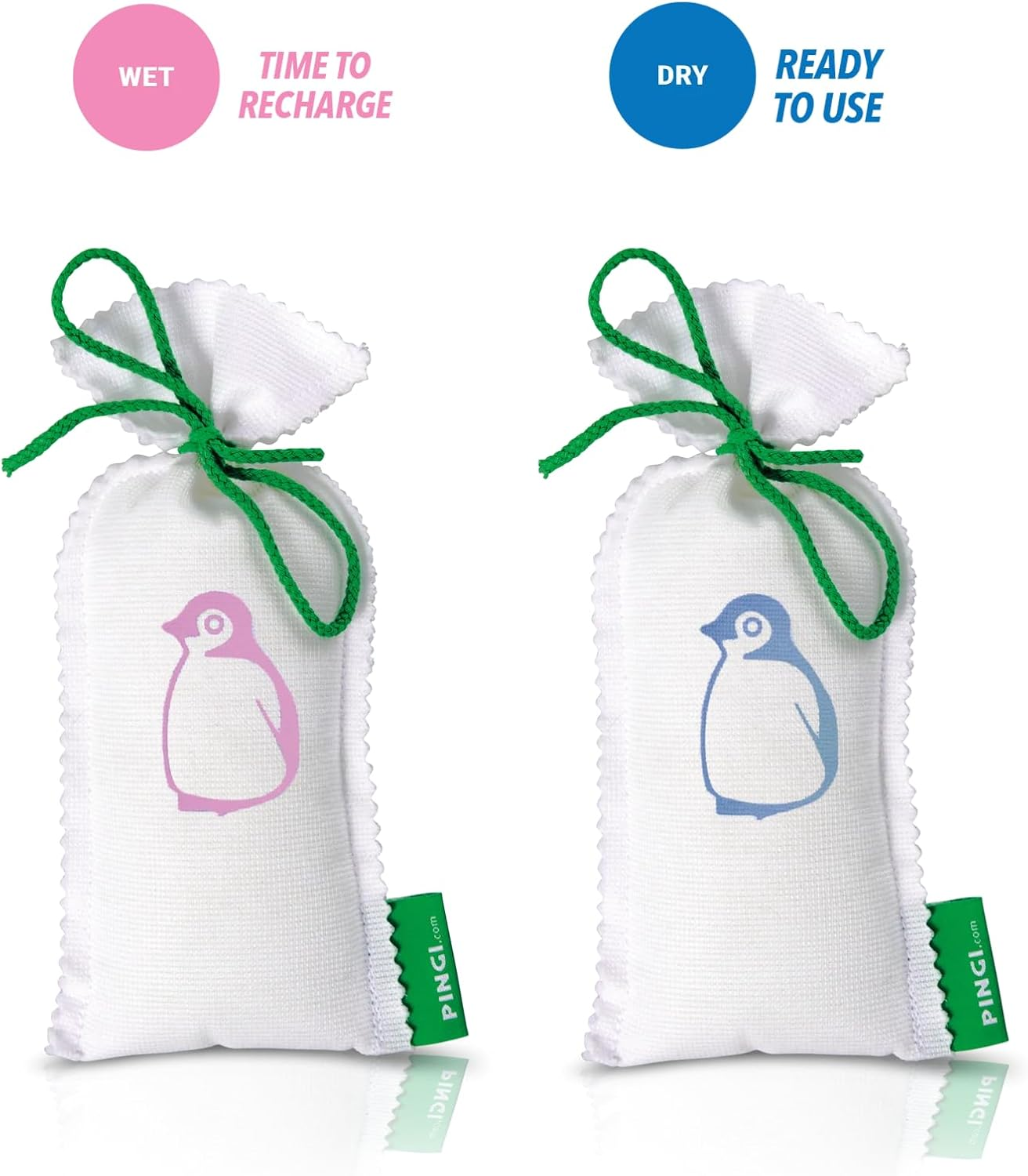 PINGI Microwavable Moisture Absorber Bag 150G | Absorbs Moisture, Damp, & Condensation on Windscreens & Damp Spaces | 100% Leakproof | Reusable Dehumidifier | Condensation Remover image number 3