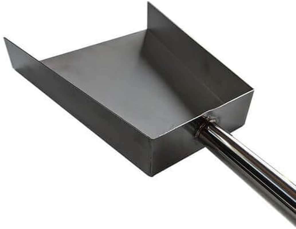Ash Shovel for Pizza Oven, Fireplace Charcoal BBQ & Smokers - Stainless Steel image number 4