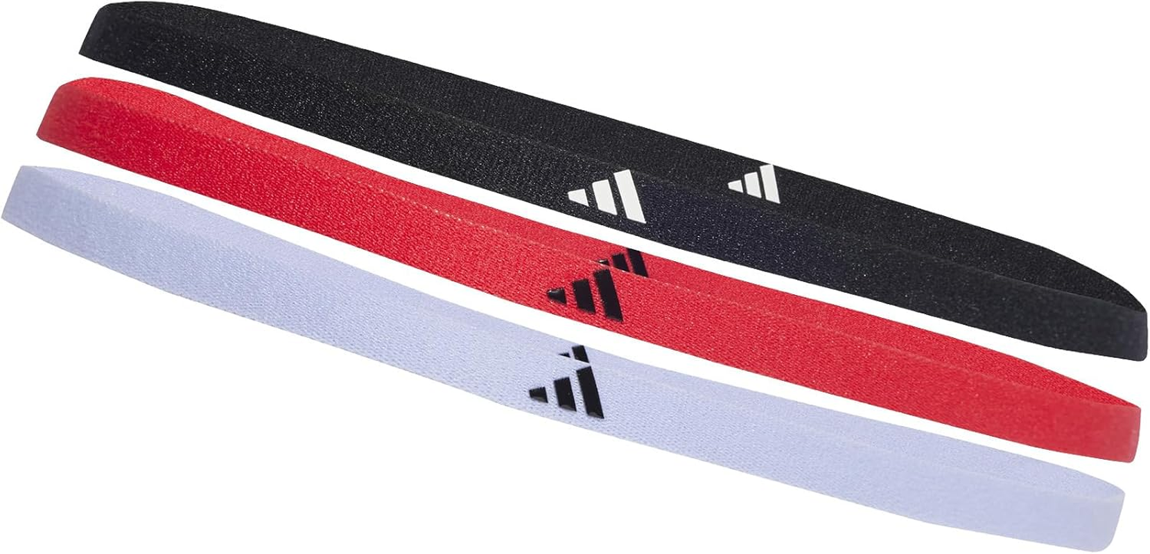 Adidas Headband 3PP Headband Unisex Adult EVJ45 White/Violet Tone/Black (JJ1175) 57-60Cm, White/Violet Tone/Black (JJ1175), OSFX image number 1