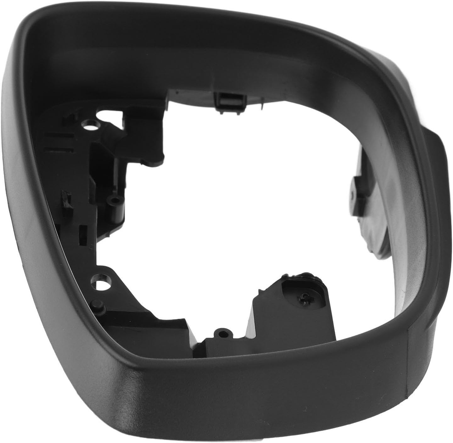 TOPINCN Precise Black Side Mirror Cover Frame Stylish Decorative Door Wing Mirror Frame Fit for MAZDA CX‑3 CX5, ABS Material, Replacement Installation,Fit for MAZDA CX-3 2015-2019 (Left) image number 2