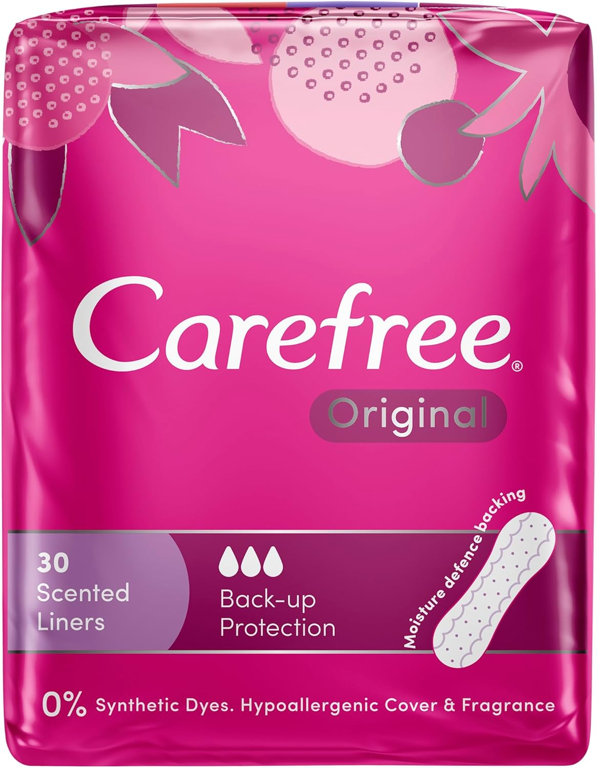Carefree Original Scented Liners 30 Pack image number 5