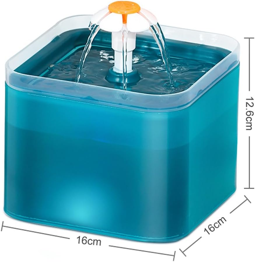 Namvo Intelligent Pet Water Dispenser,Ultra Quiet Circulating Active Water Multiple Filtration Cat and Dog Feeder image number 1