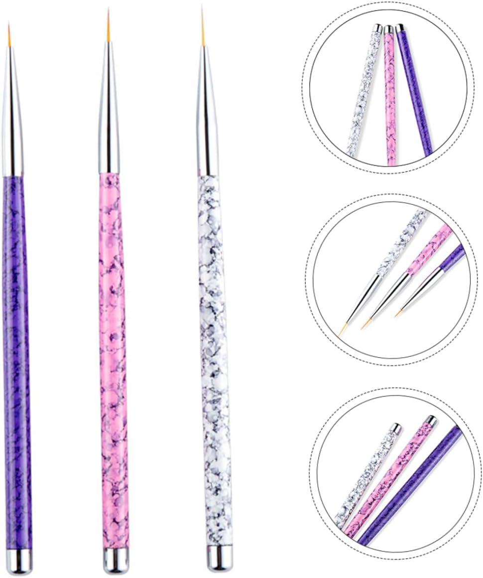 EPIGEIST Liner Clean Art Kit Gel Set Manicure Pen Brush Gel Nail Lamp Thin Supply Cuticle Tool Make Semi Lamp Polish Gel Nail Polish Uv Light Nail Kit Ink Light Builder 3D Ombre Uv Block Nail Brush Sticker Bristle Electric Glue Electric Nail Clipper Sculpture Sculpt Clipper Lead Clip Rhinestone image number 4