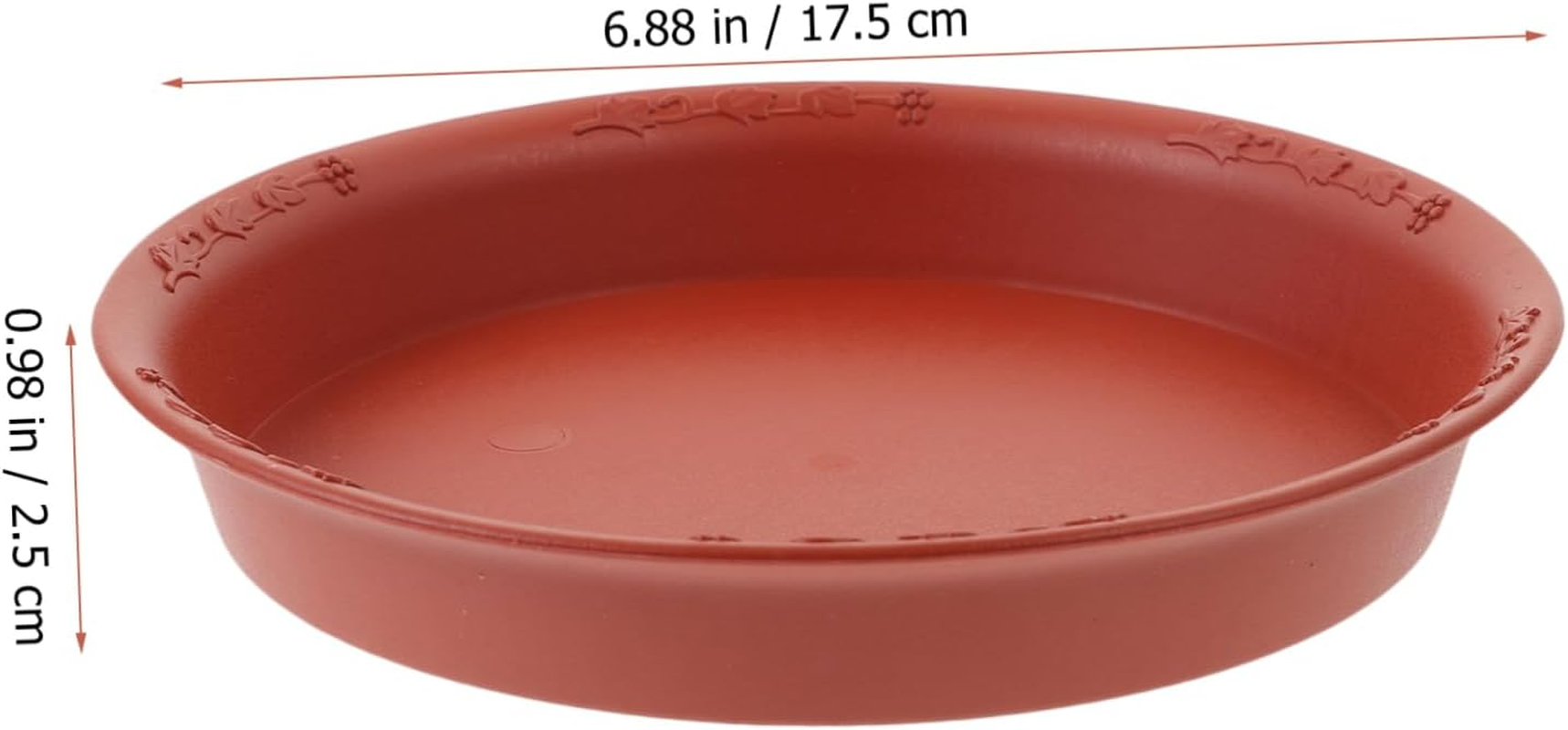 OFFSCH 10Pcs Plant Saucer Flower Pot Tray round Plant Drip Tray Bonsai Pot Saucer Gardening Supplies image number 2