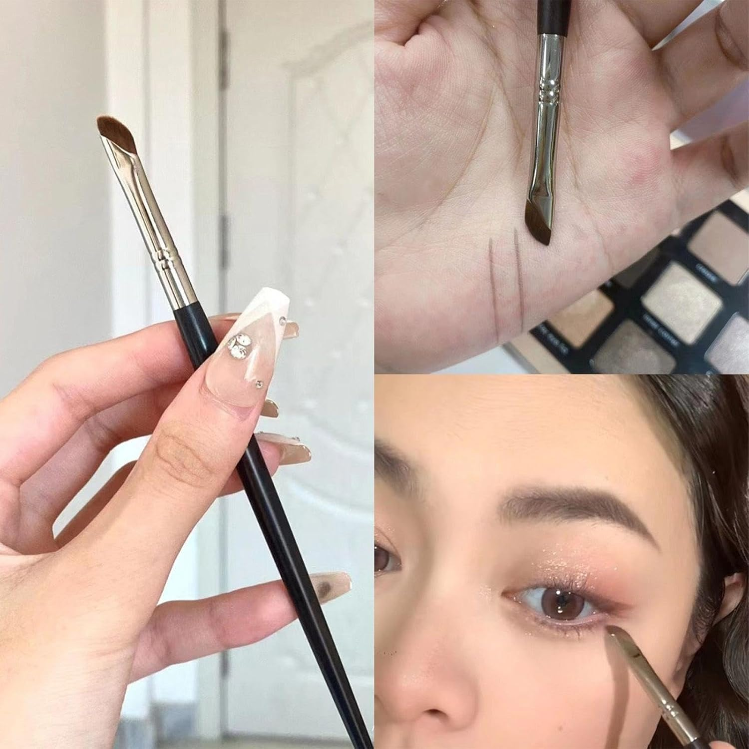 8Pcs Professional Makeup Brushes Eyeliner Concealer Tool Set Chemical Fiber Bristles Beauty Care Tools image number 3