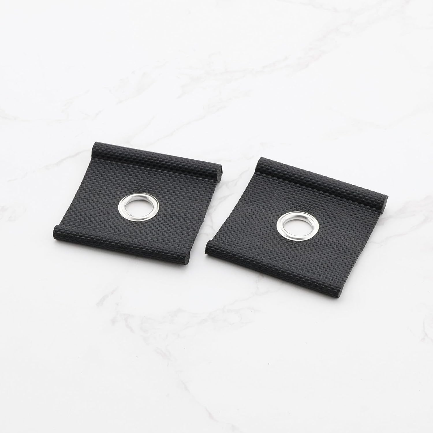 8Pcs Awning Rail Piping for 5-6 Mm and 7-8 Mm Piping Rails Awning Installation Tools Eyelets Awning Hooks for Tent Awning Campsite Caravan RV Black image number 2