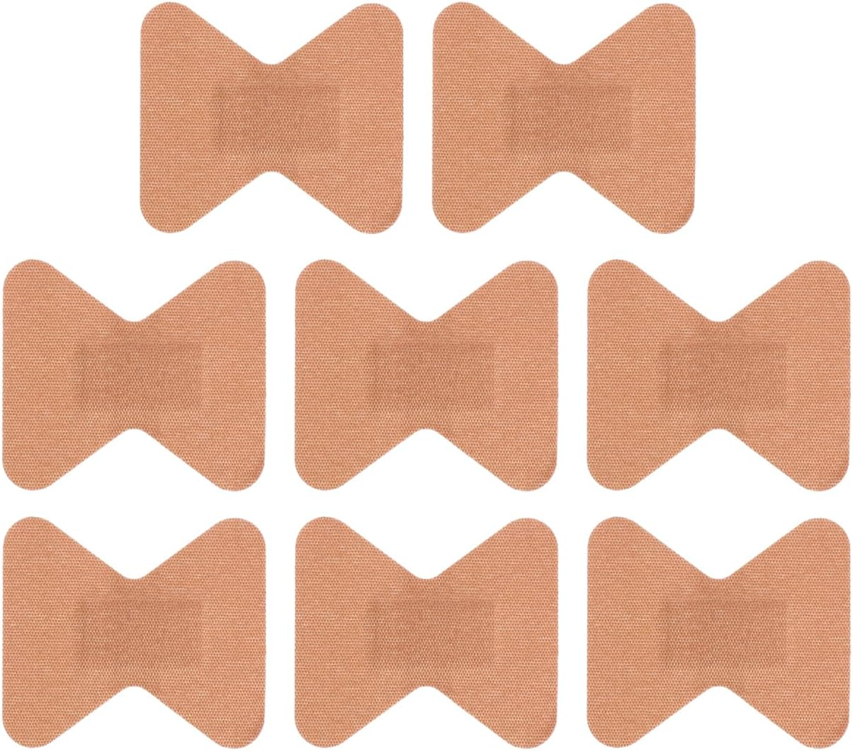 Baluue 40Pcs Elastic Fabric Bandages for Knuckle and Fingertip Wounds Waterproof Flexible Adhesive Band with Breathable Non-Stick Pads