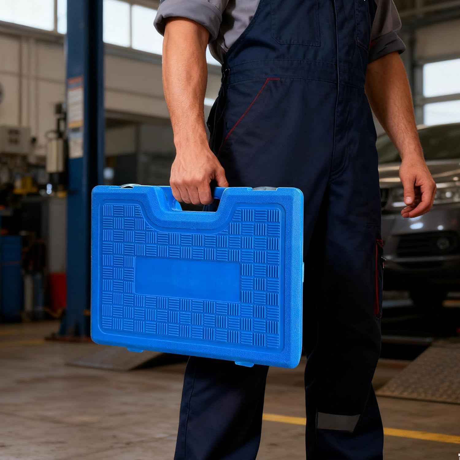 36Pcs Bushing Bearing and Seal Removal Tool Set, Universal Press & Pull Sleeve Installation Tool with Spindles and Step Discs, Automotive Suspension Bushing Extractor Kits for Silent Rubber Bearings image number 1