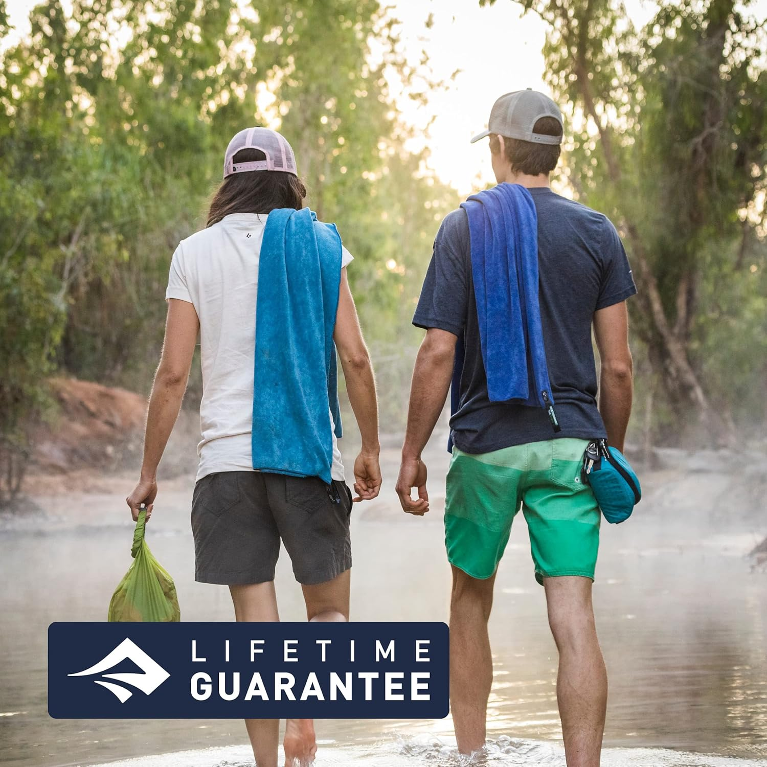 Sea to Summit Pocket Towel, Outback Orange, Large image number 5