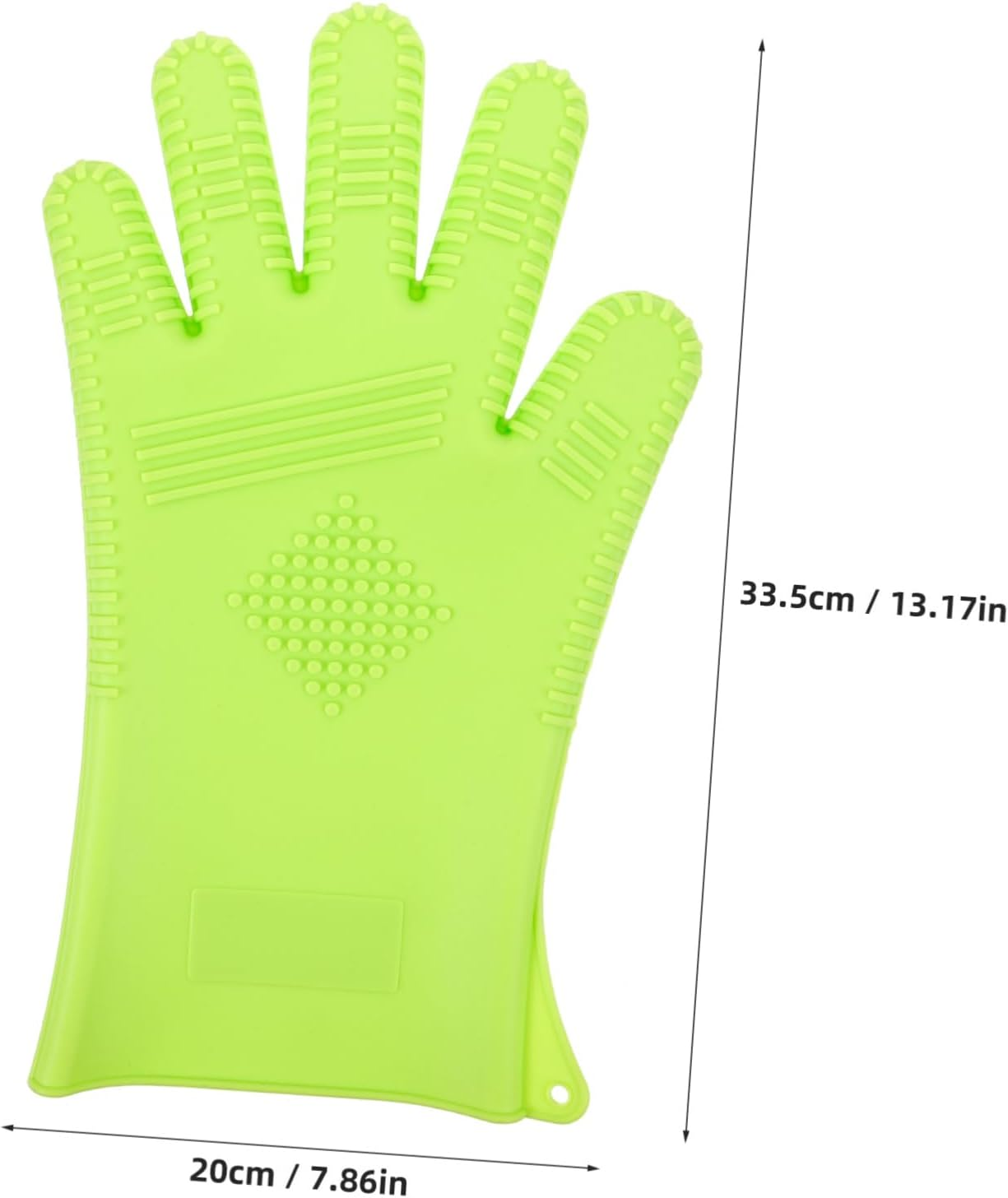 FOYTOKI Thermal Insulated Silicone Gloves Heat Gloves for Hair Styling Cooking Food Safe Oven Mittens Large image number 4
