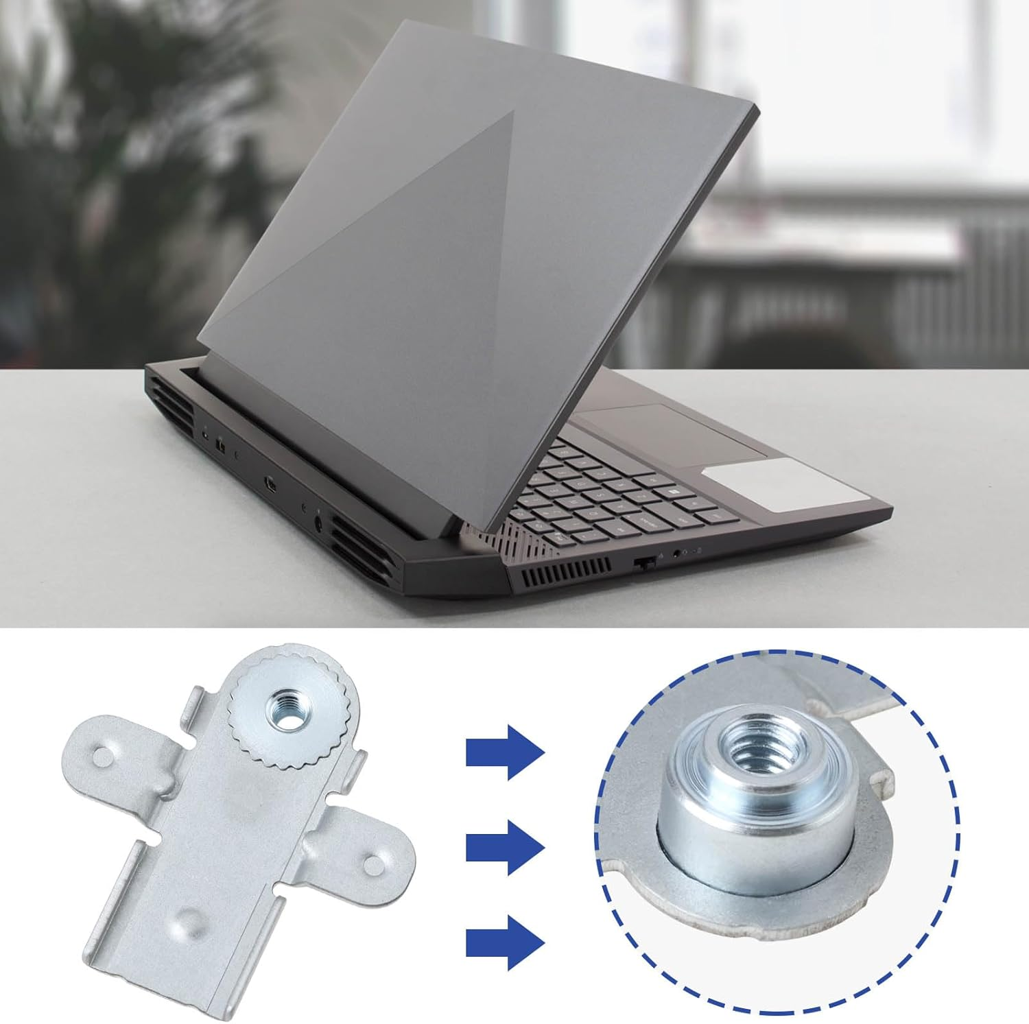 Computer SSD Bracket Caddy 0X8MY9 Compatible with Dell G15 5510 5511 5515 M.2 NVME 2230 2280 image number 5