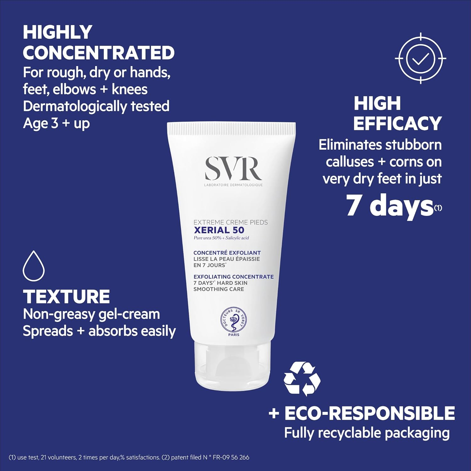 SVR Xerial 50 Extreme CR Pies 50 Ml, Unico image number 1