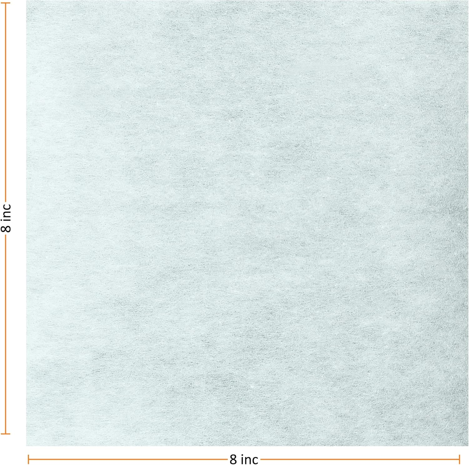 Tear-Away Machine Embroidery Stabilizer Backing 8"X8" (20 X 20 Cm) - 100 Precut Sheets - Hand Sewing Hoops Quilting - Medium Weight 50Gm - Fits Max Embroidery Area (15Cmx15Cm) FT Fashion Track image number 7