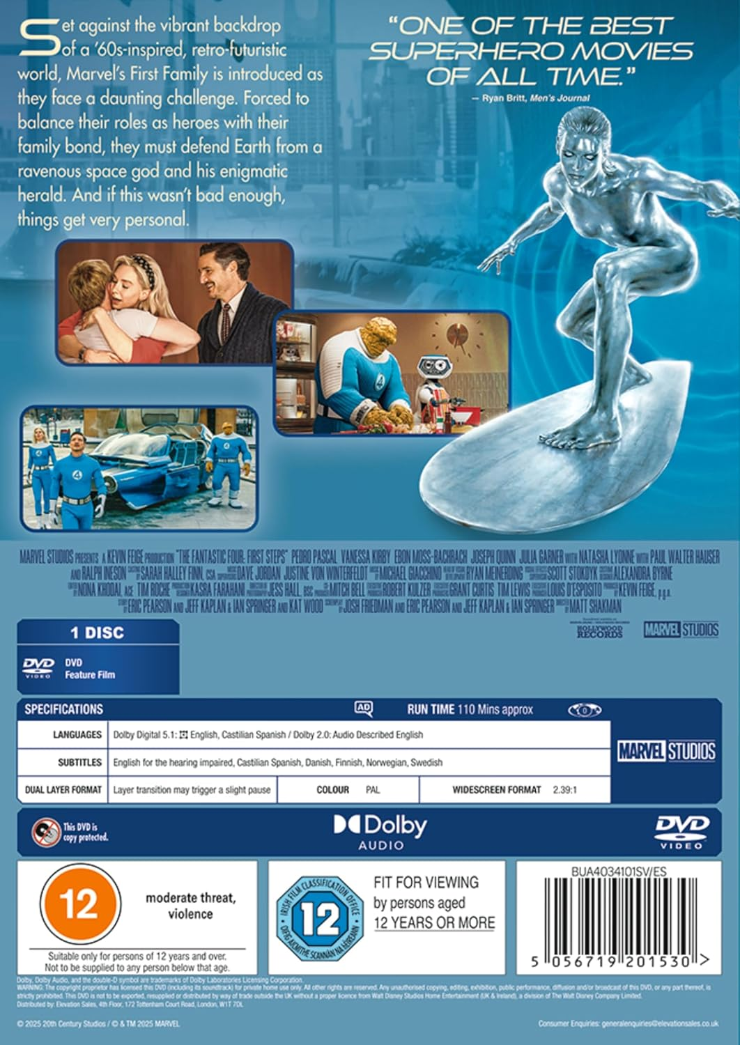 Marvel Studios' the Fantastic Four: First Steps DVD image number 2