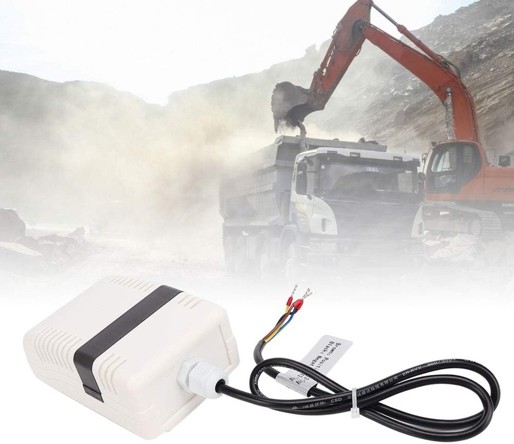 PM2.5 PM10 Transmitter Dust Detector Sensor Air Quality Monitoring Black Oil-Proof Waterproof Stable Signal image number 2