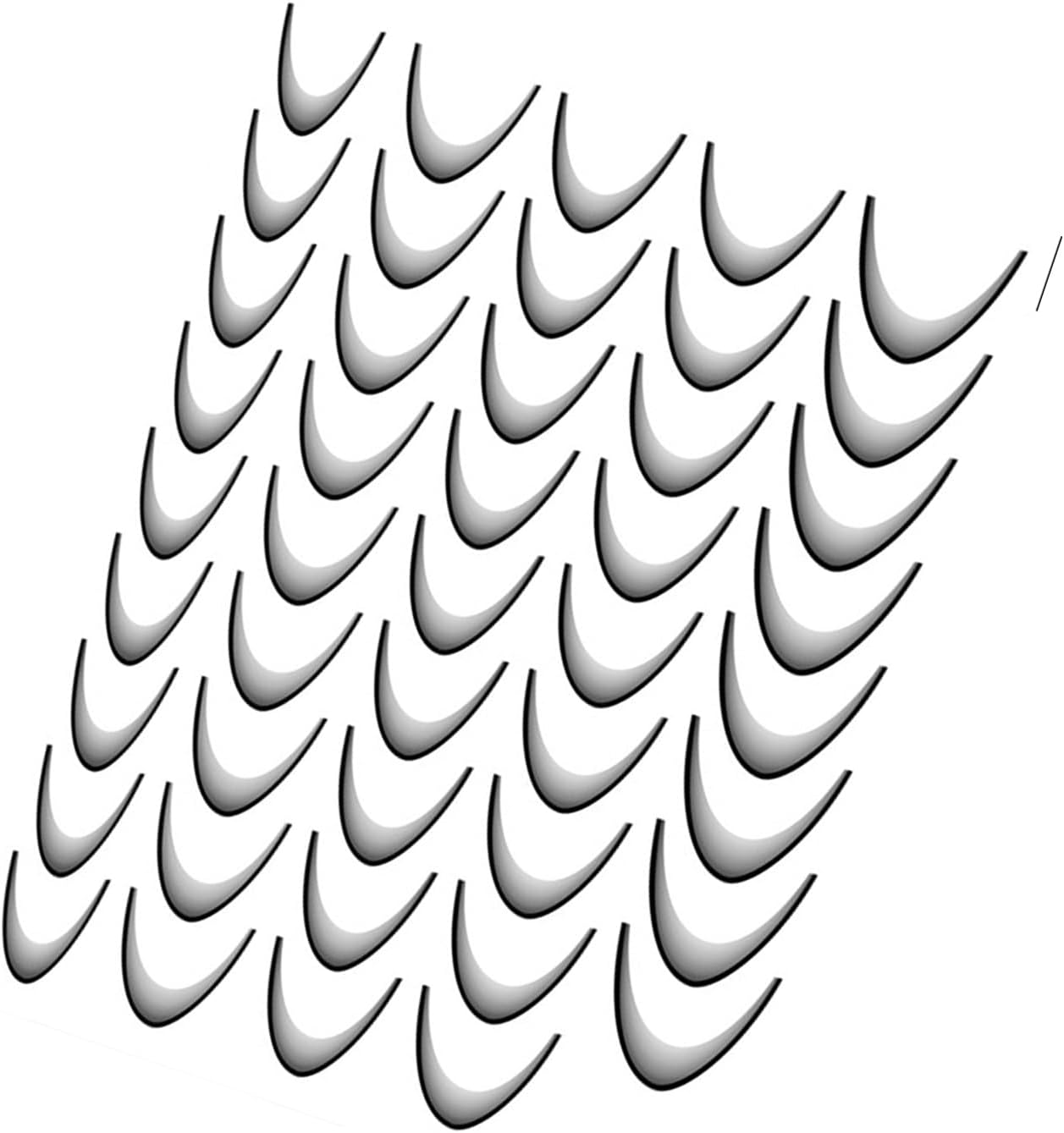 French Nail Sticker,Nail Decoration Crescent French Tips | Manicure Stickers, Women Nail Foil, Fingertip Stickers, Nail Design Stickers for Women