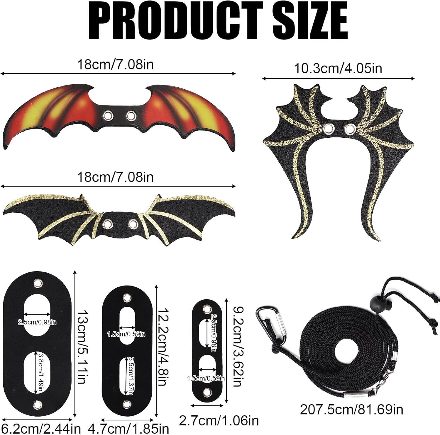 Bearded Dragon Leash and Harness Set, Adjustable Reptile Harness and Leash Cool Bearded Dragon Accessories for Small Pet Animals Reptile Outdoor Safety Walking image number 5