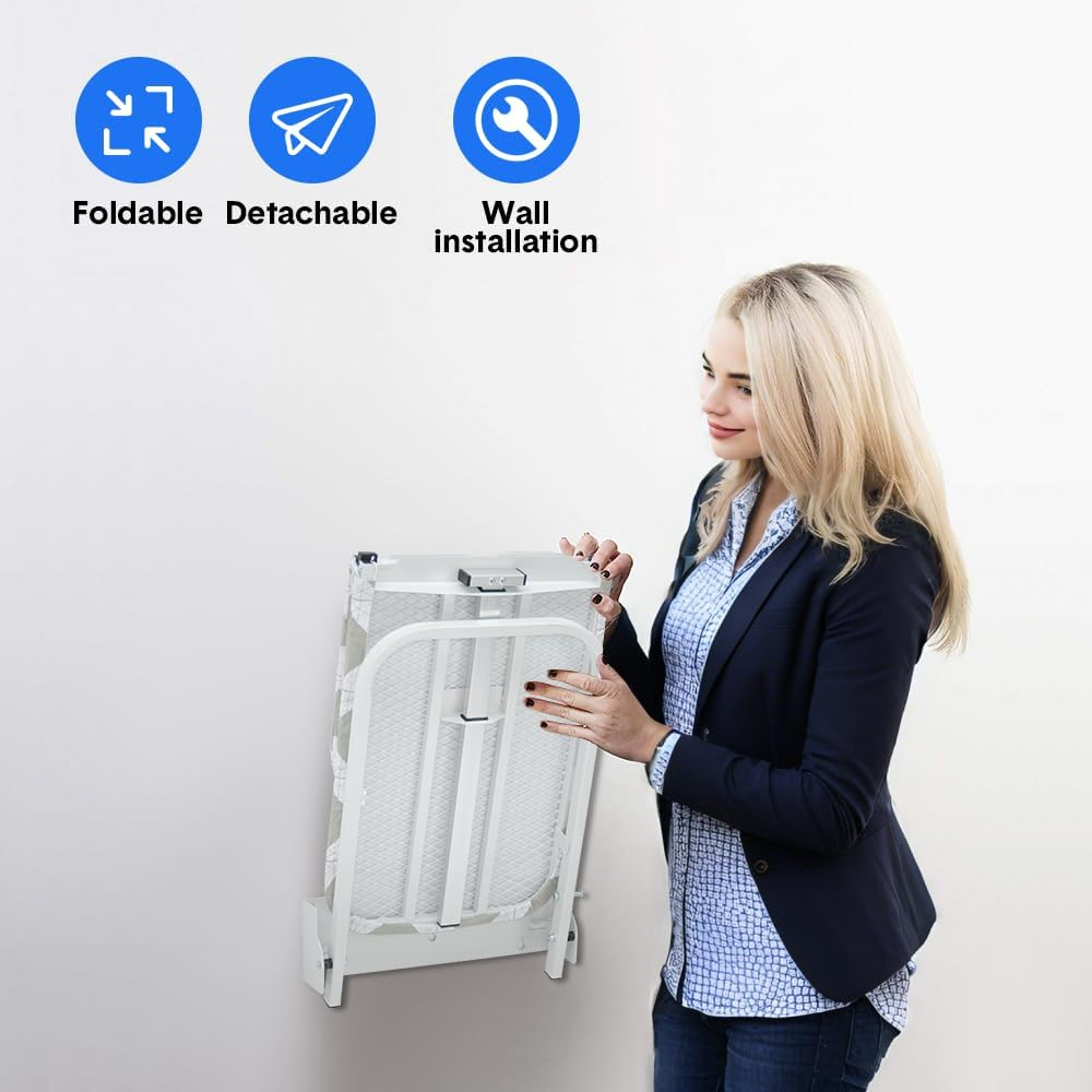 Yarra Supply Wall Mounted Ironing Board 180 Degree Rotatable, Space Saving Folding Iron Board, Heat Resistance Foldable Ironing Station for Home Apartment Small Space, 99Cmx30Cm image number 6