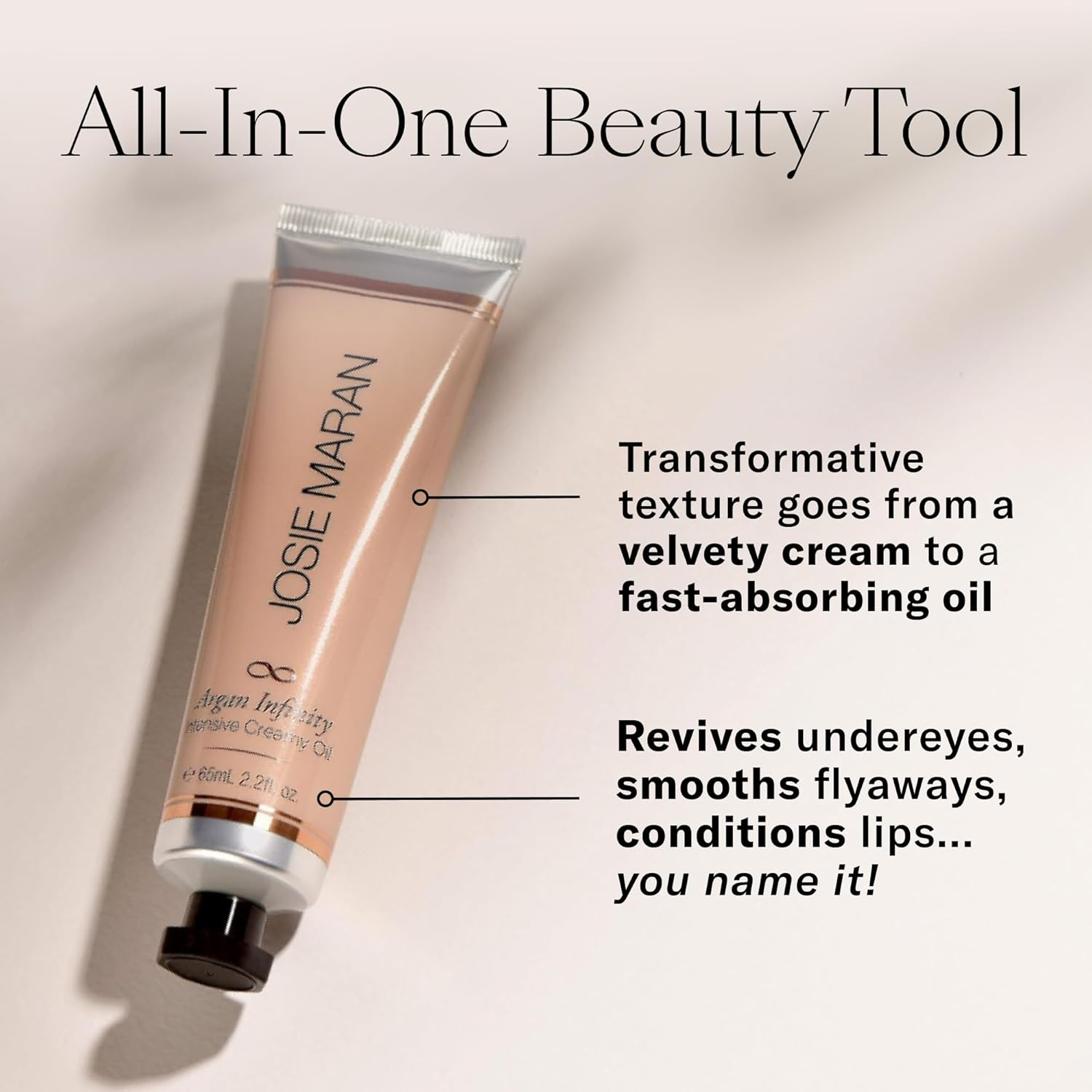 Josie Maran Argan Infinity Cream Intensive Creamy Oil 70Ml image number 5