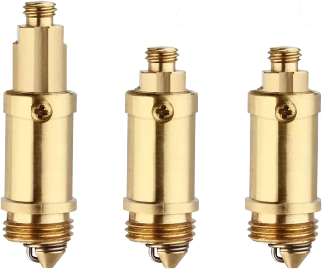 3 Pieces Pop up Drain Valve, Brass Screw for Sink Pop-Up Drain, Spring Bolts for Pop up Drain Set, Replacement Mechanisms for Use with Most Sink Drain Plugs image number 1