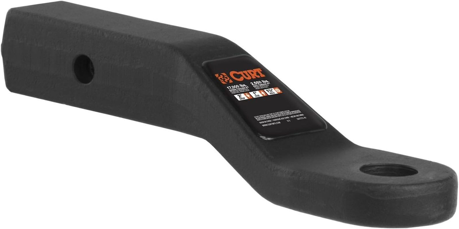 CURT 45340 Forged Ball Mount image number 1