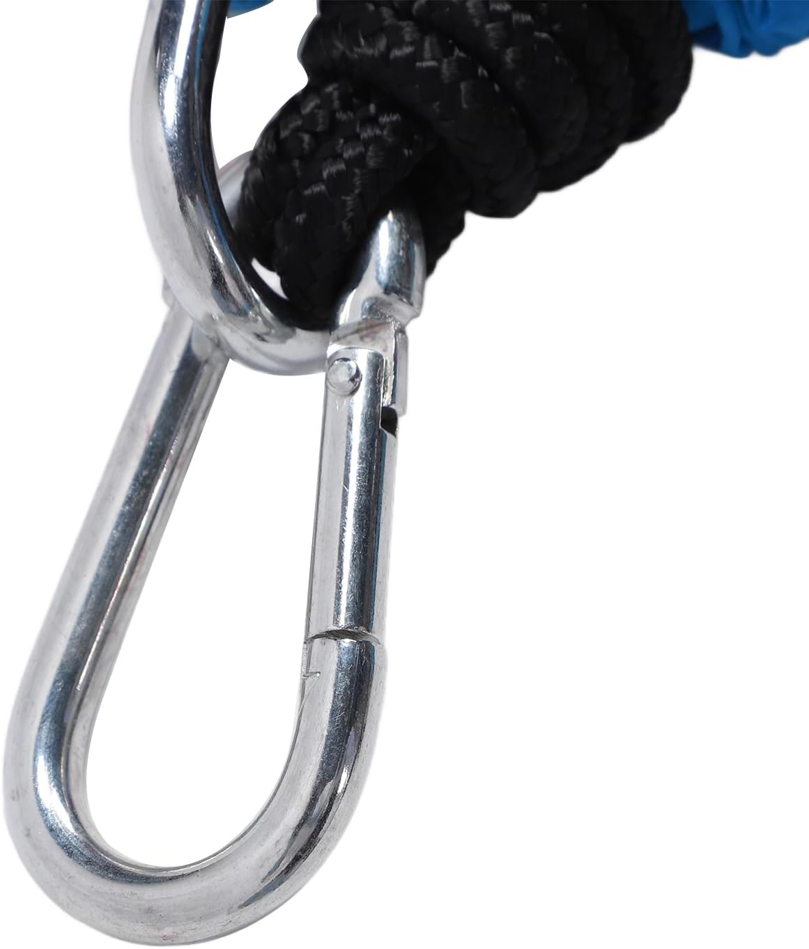 Aerial Yoga Swing Set, Strong Yoga Hammock Kit, Yoga Swing Sling Inversion Exercises Tool, Aerial Sling Inversion Fly Kit for Home, Gym, Fitness, Indoor, Outdoor (Dark Blue) image number 6