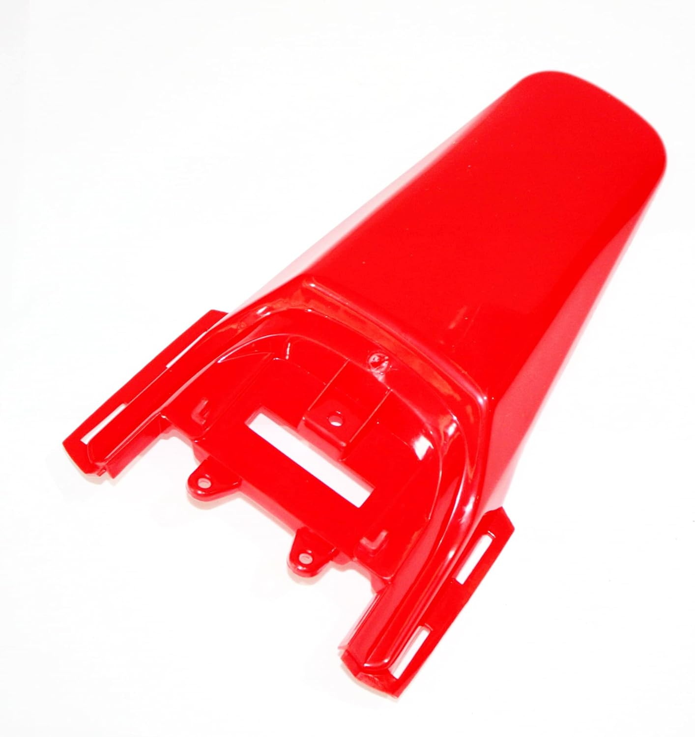 BLYGO Red Plastic Rear Tail Mud Guard Fender CRF50 Style PIT PRO Trail Dirt Bike image number 2