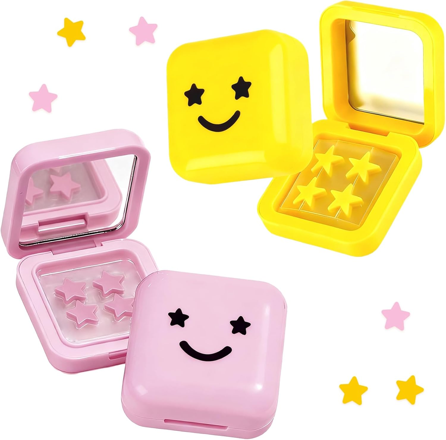 Starface Pimple Patches,64Pcs Hydrocolloid Pimple Patches,Star Spot Patches for Face and Skin Care image number 3