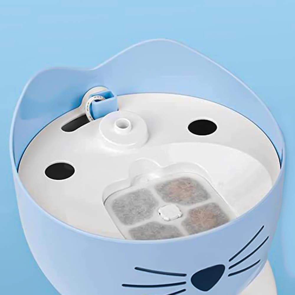 CENPEK Pack of 8 Drinking Fountain Filters for Pixi Cat Fountain Filter for 2.5 L Water Fountain image number 2