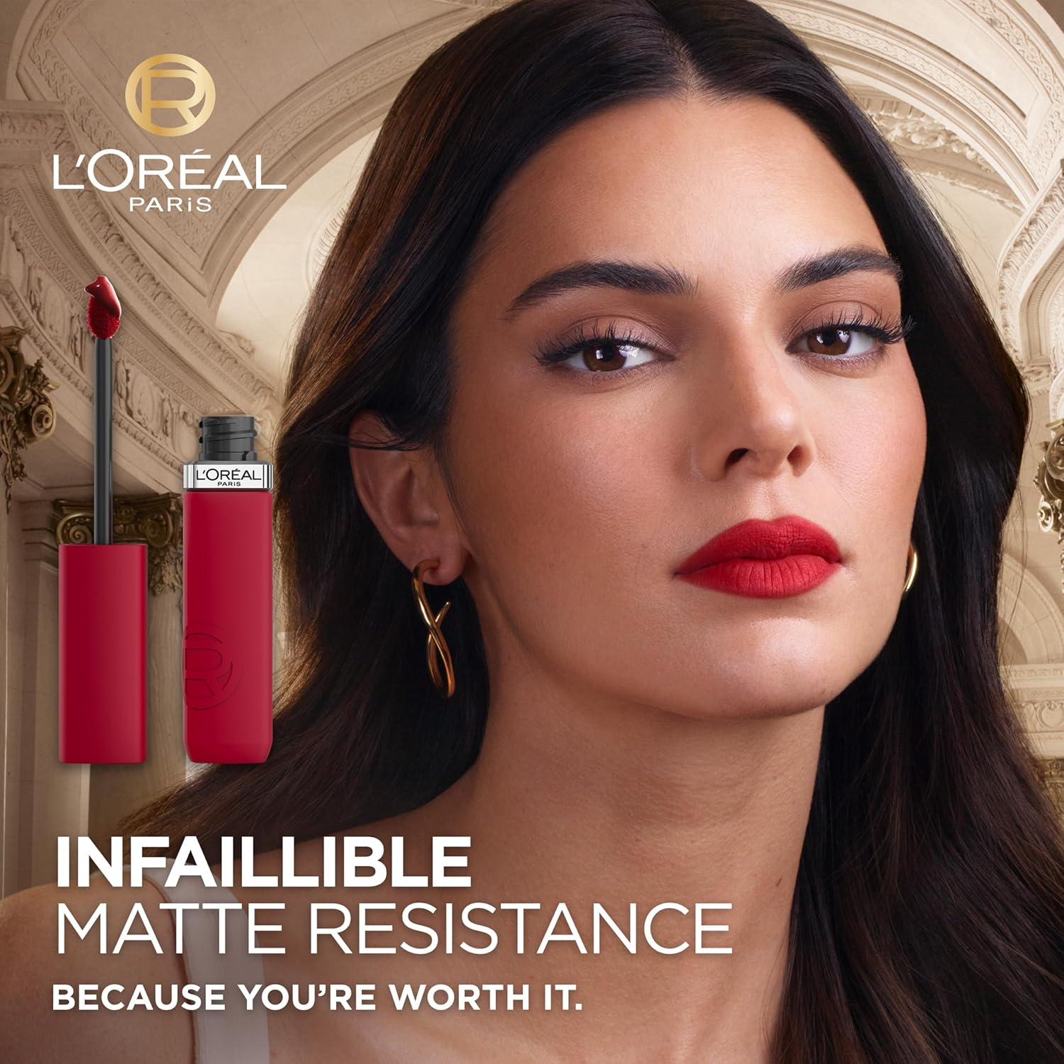 L'Oreal Paris Matte Resistance 635 WORTH IT MEDIUM (Pack of 2) image number 6