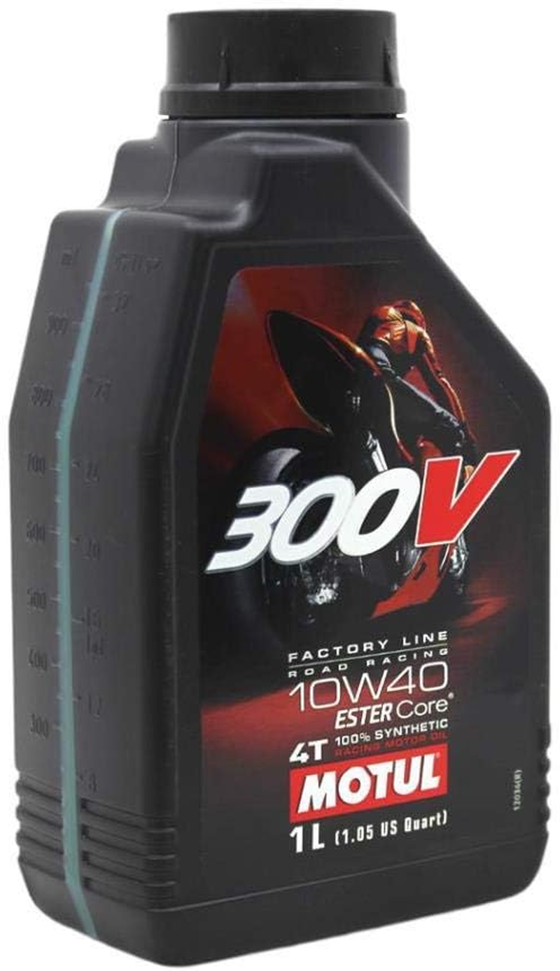 Motul 300V 4T Factory Line 10W-40 Synthetic Oil 1 Liter (104118) image number 5