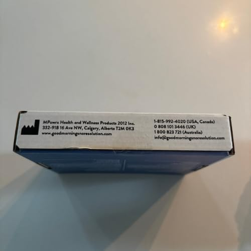 Good Morning Snore Solution Mouthpiece - Oral anti Snoring Mouthpiece Device for Men & Women - Snoring Solution Nighttime Mouth Guard for Jaw - Oral Health and Personal Care Products for Sleeping image number 2