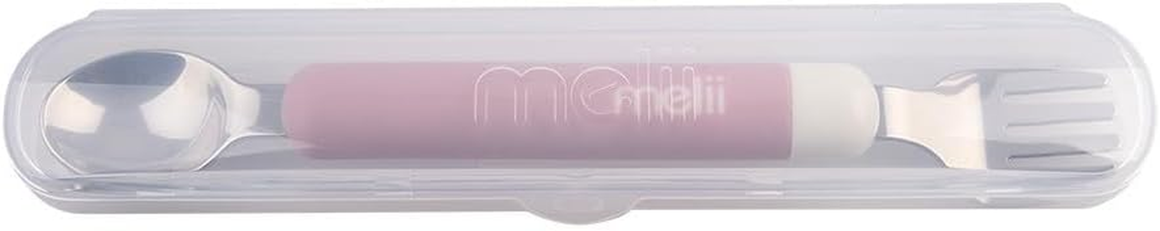 Melii Luxe Detachable Spoon & Fork - Pink image number 6