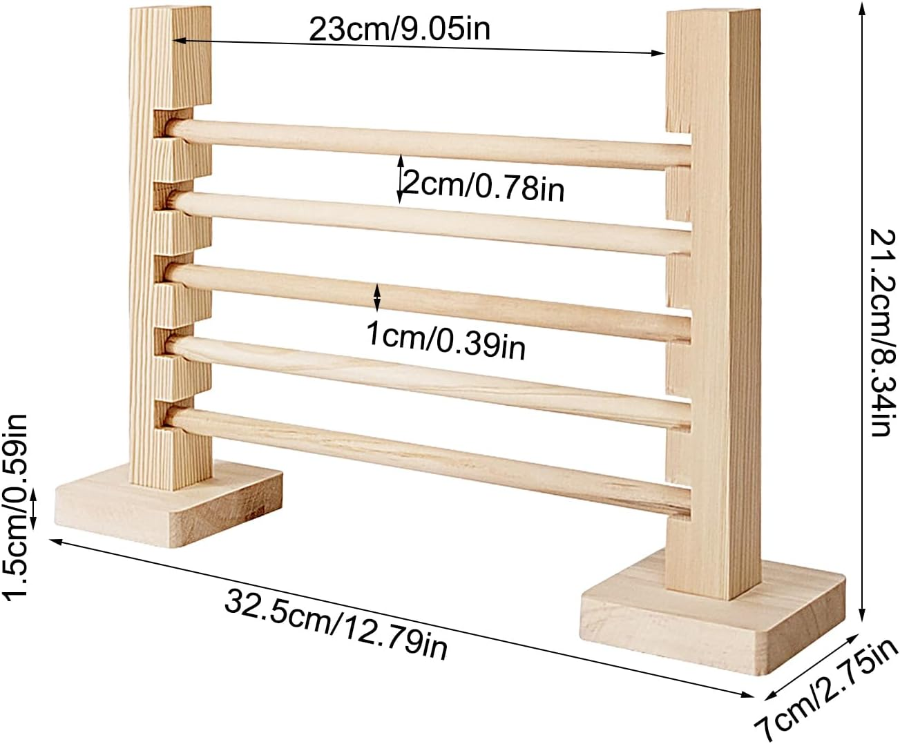 Bunny Jump Bar,Wooden Rabbit Obstacle Exercise Toy - Adjustable Height Small Animal Toy, Training Games for Ferret Chinchilla Indoor Outdoor image number 6