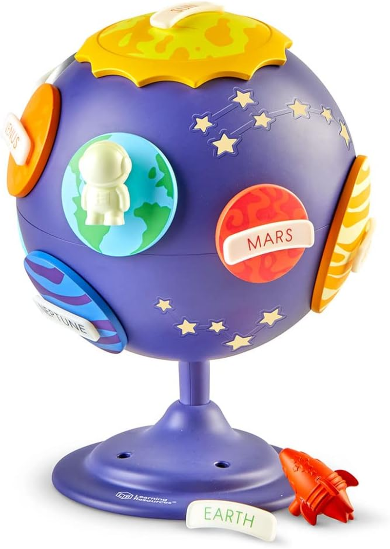 Learning Resources Solar System Puzzle Globe, STEM Toys for Kids, Space D&eacute;cor, Educational Toy, 21 Pieces, Age 3+ image number 1