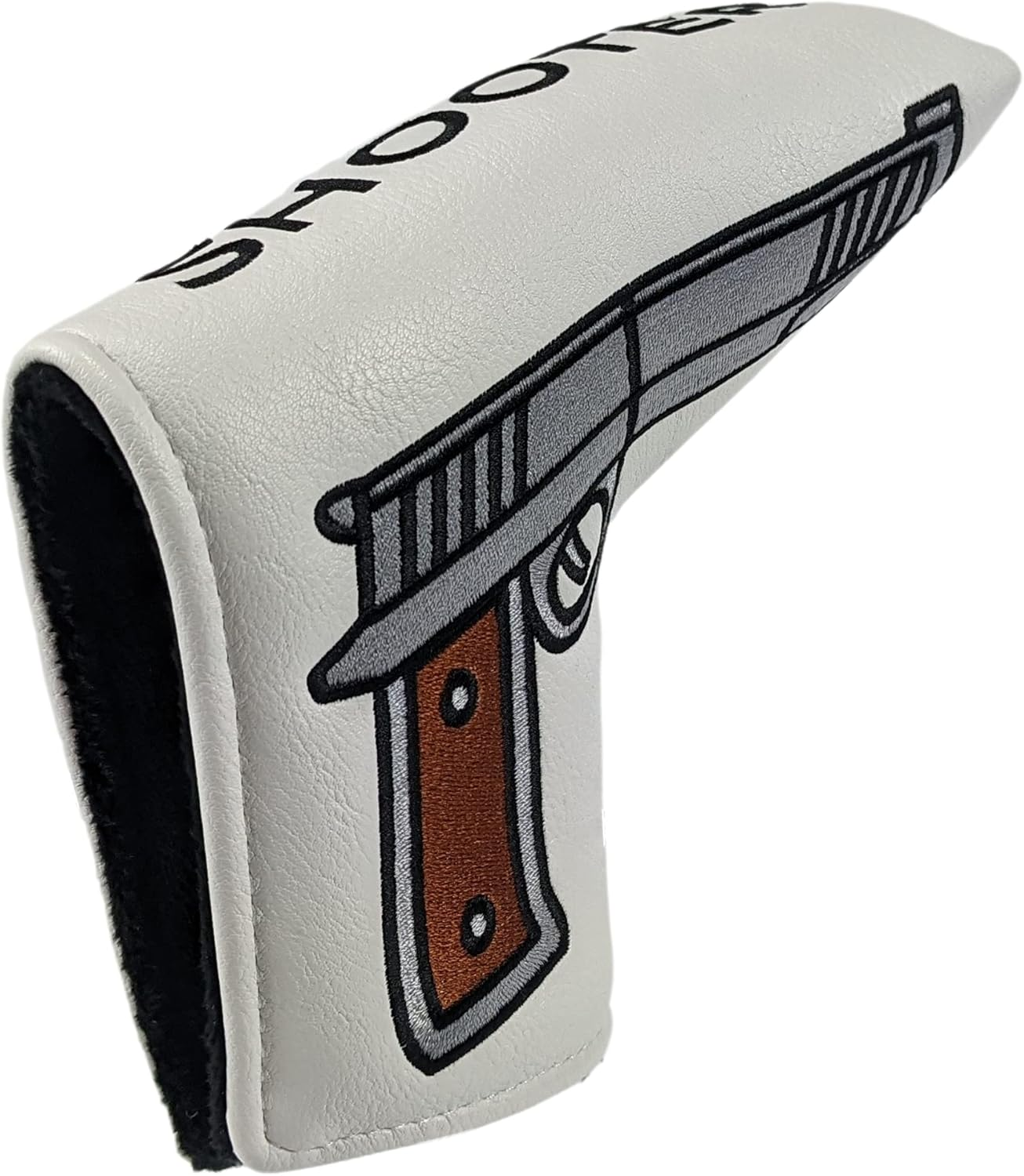 Foretra - Limited Edition Shooter Pistol - Golf Putter Headcover Quality PU Leather Magnetic Closure for Blade Style Putters image number 1