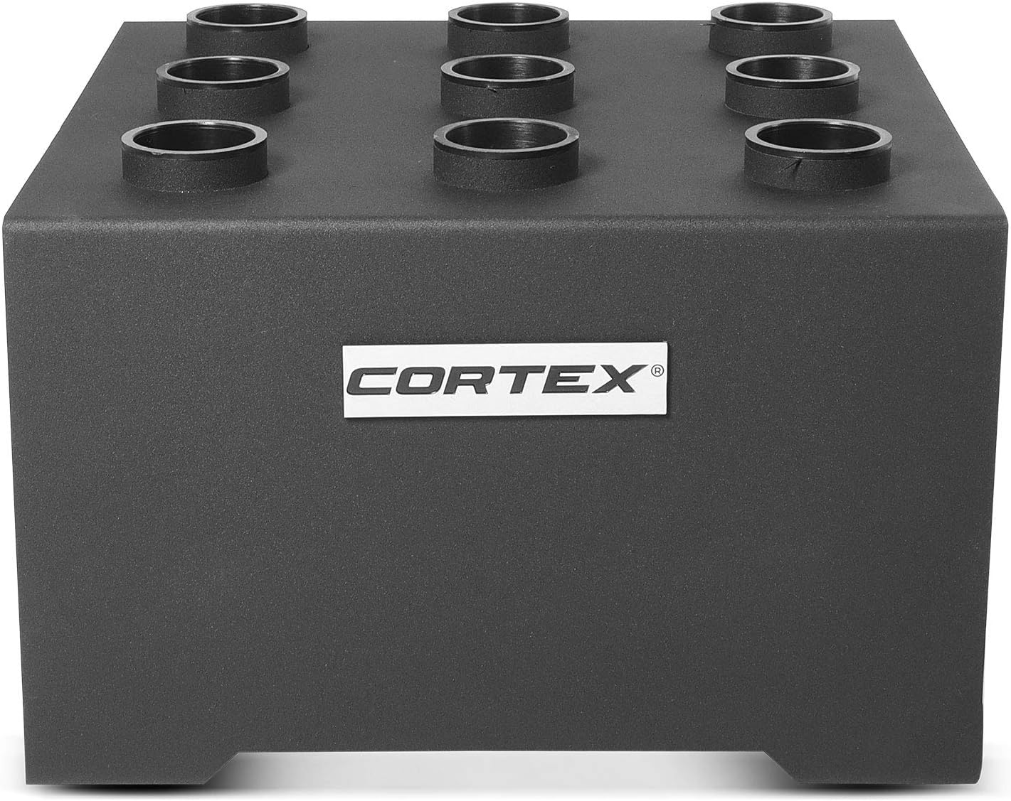 CORTEX Olympic Barbell Holder 9 Nine Sections Bars Weights Home Gym Storage image number 2