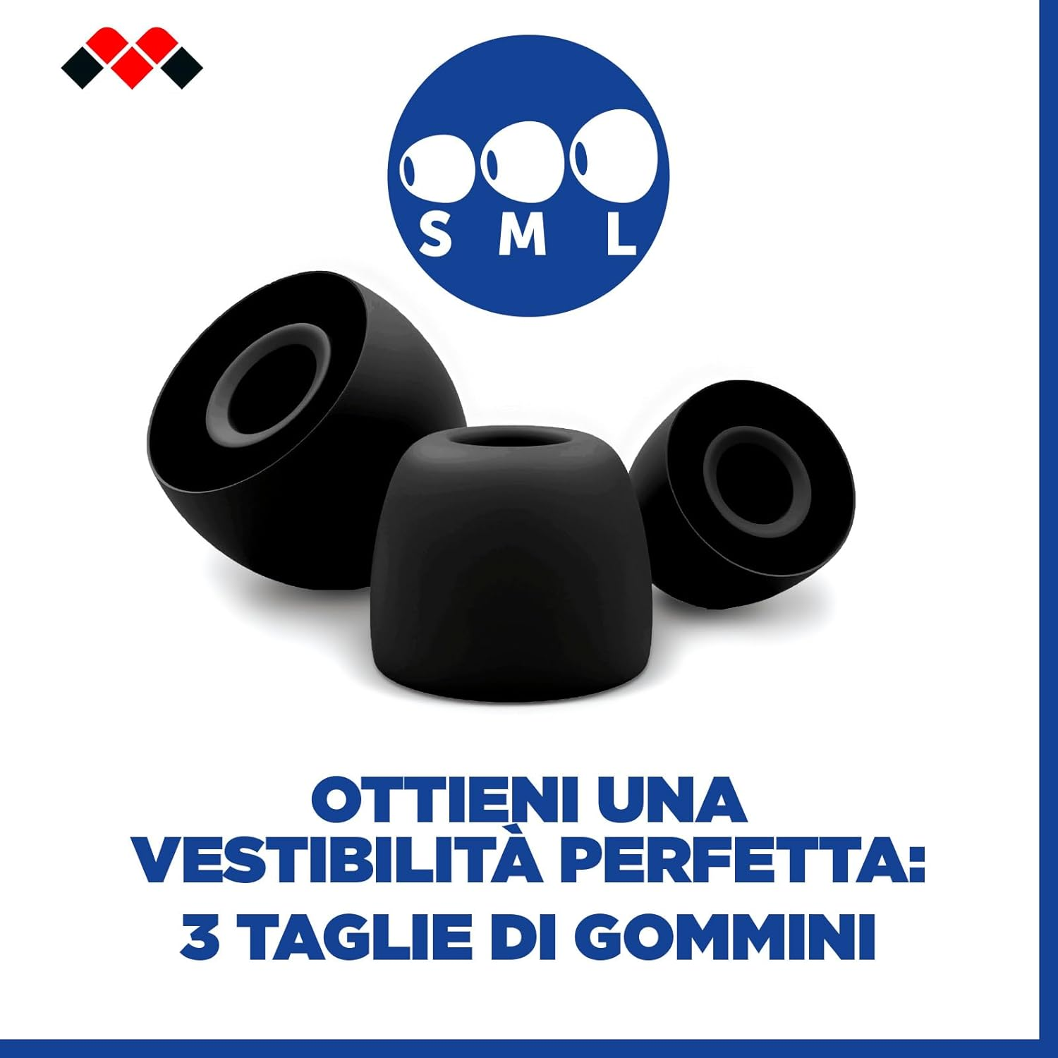 Meliconi Mysound True Fit Plus, True Wireless Bluetooth 5.3 Headphones, Black, for Sports, Touch Control, Charging Box with LED, 32 Hours Battery image number 4