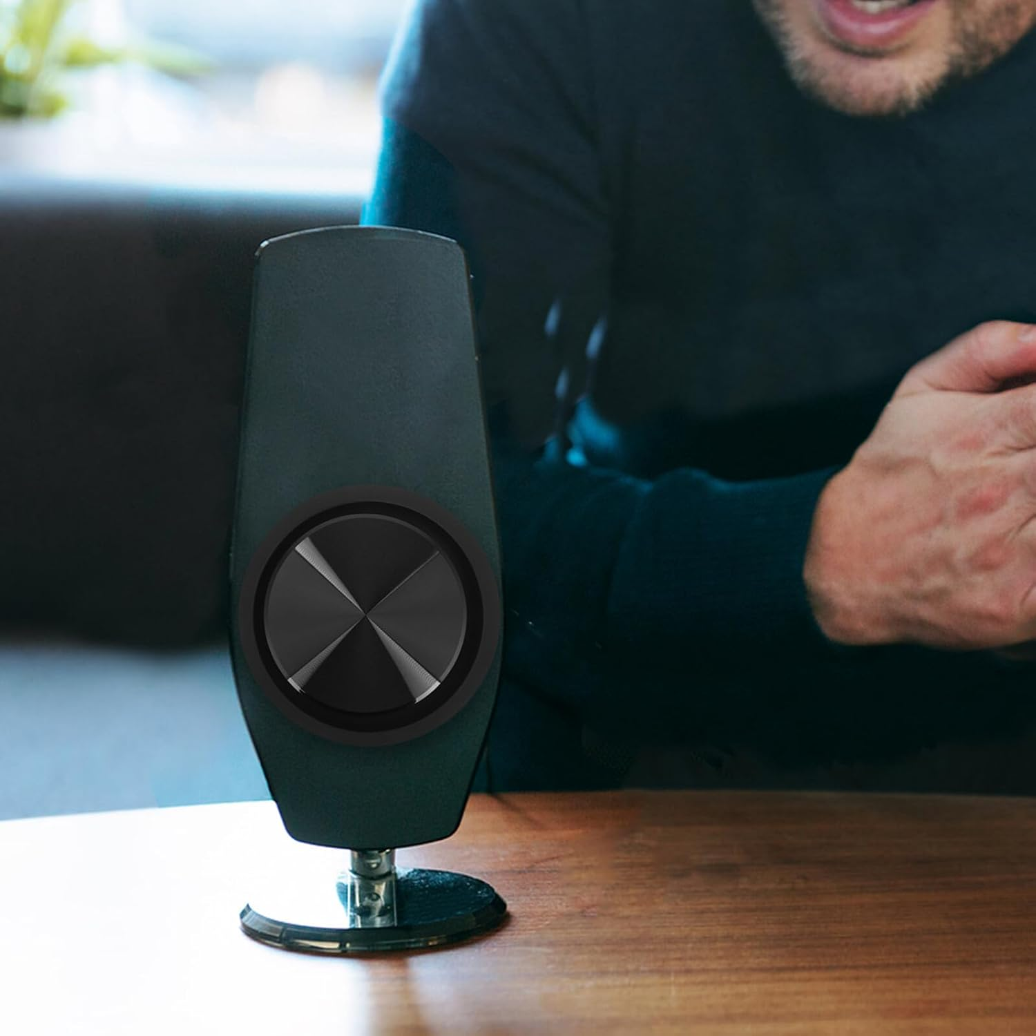 UKCOCO 4Pcs Passive Bass Radiator Diaphragm Plates 65&deg; Rubber Vibration Membrane for Car Speaker Subwoofer Audio Repair, Automotive Bass Speaker Passive Radiator Kit image number 2