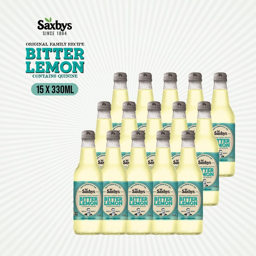 Saxby'S Bitter Lemon 330Ml X 15 image number 3