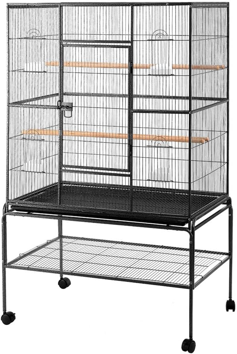 I.Pet Bird Cage Large Cages 160Cm Parrot Aviary Stand-Alone Budgie Wheels Castor image number 2