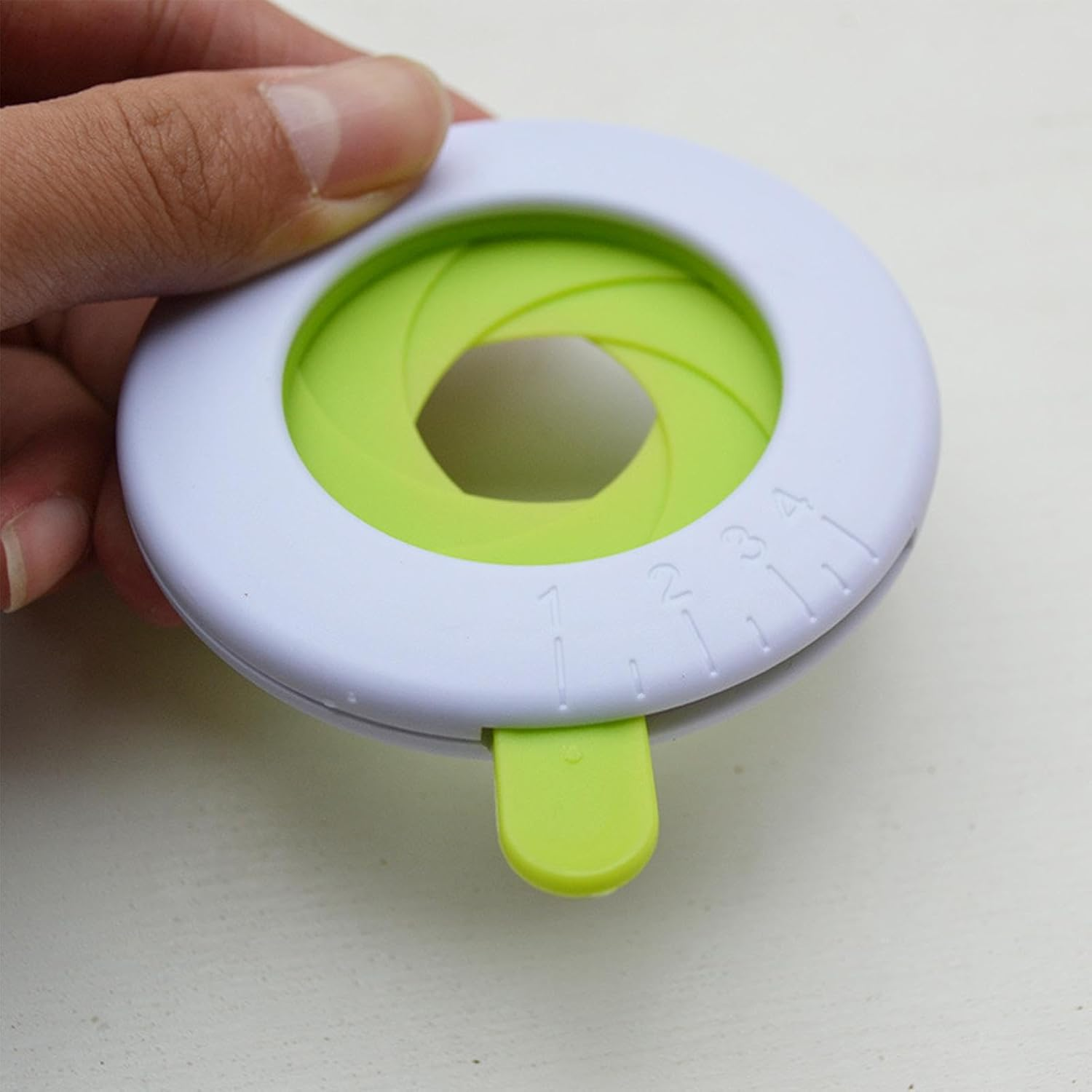 Pasta Measuring Tool,Portions Controller Noodle Gauger | 1-4 Portions Noodle Portion Controller, Kitchen Measuring Gadget for Vermicelli, Spaghetti, Noodles Imtrub