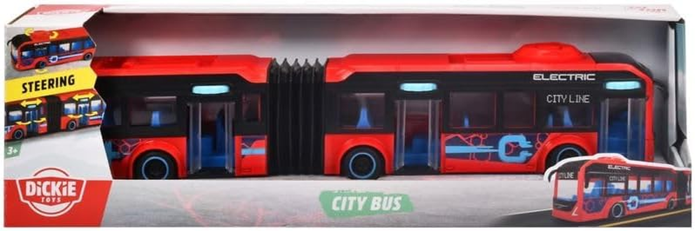 Dickie Toys Volvo City Bus, 40 Cm image number 4