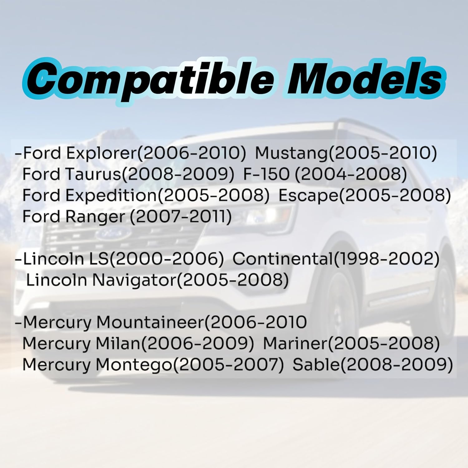 6U5Z-9278-D Car Engine Oil Pressure Sensor Switch Compatible with Ford Explorer Lincoln LS Mustang Taurus F-150 Ranger Expedition Continental Navigator Mercury Mountaineer Milan Mariner image number 4