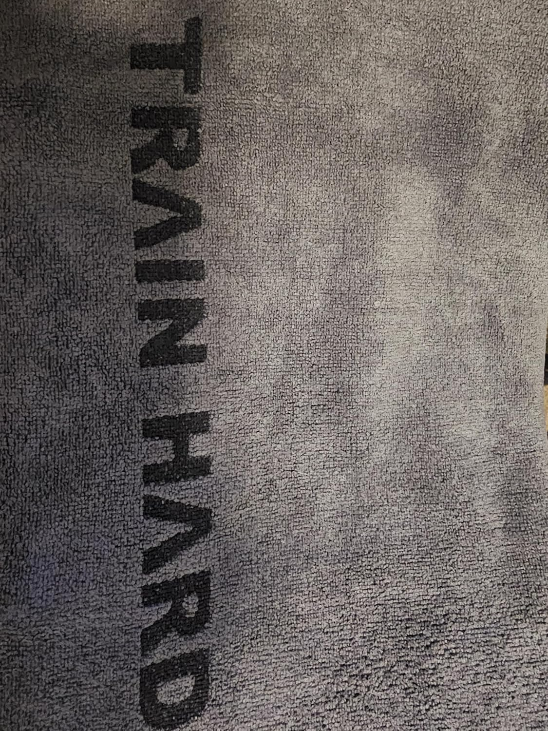 Train Hard Gym Towel 80% Polyester 20% Polyamide 35X75Cm image number 3