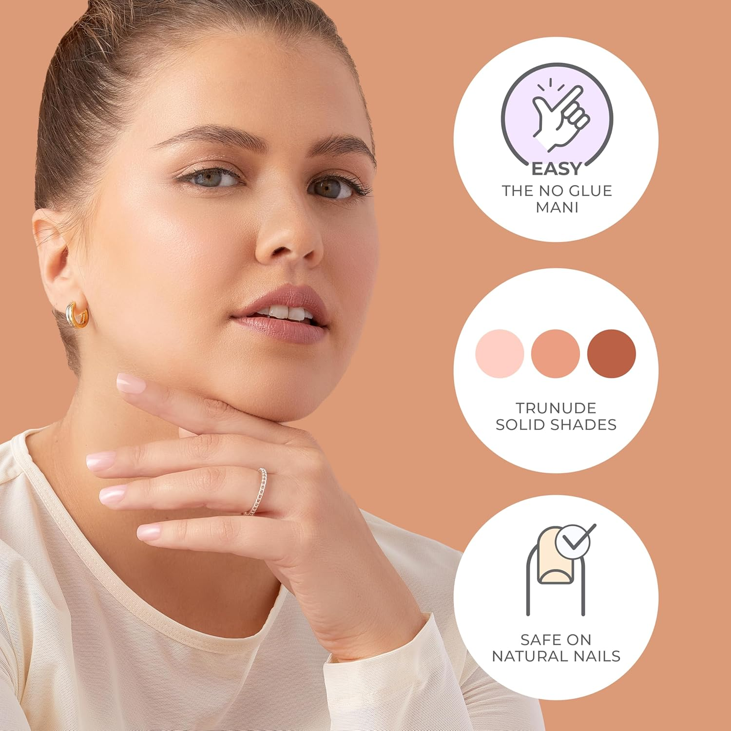 Kiss Impress Nails Bare but Better - Serenity | IMCB02 image number 5