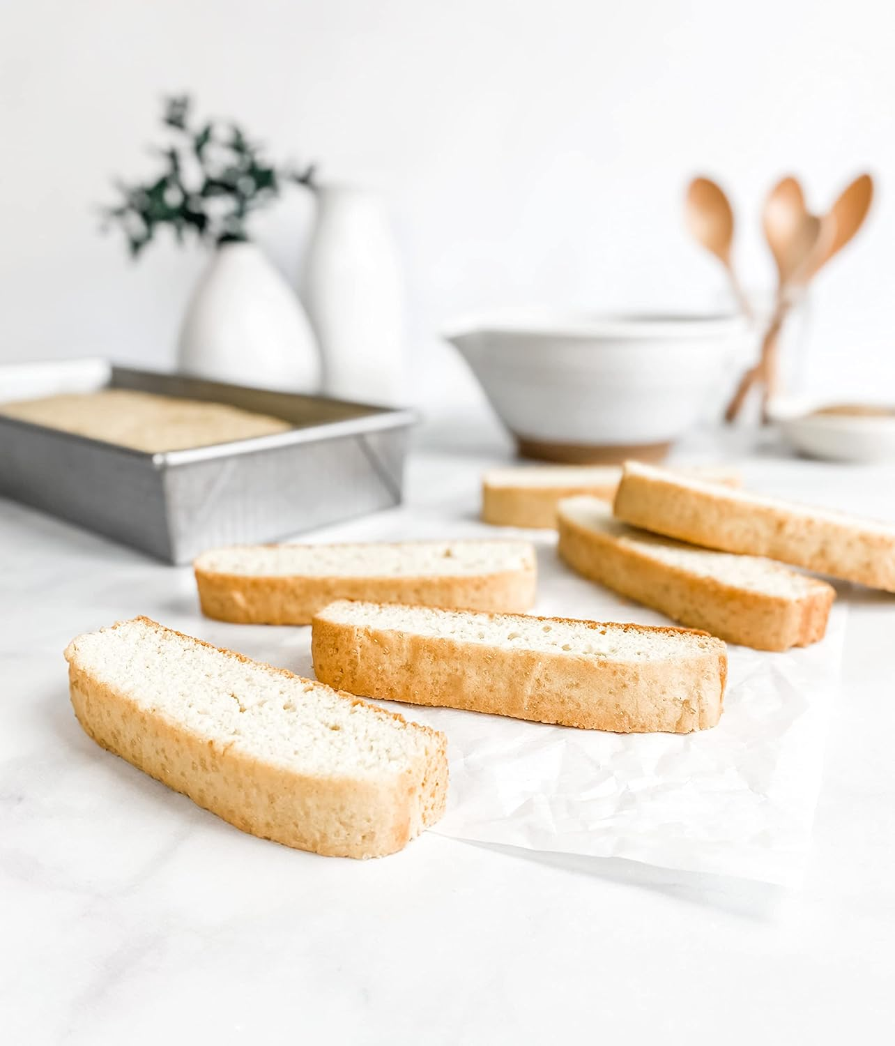 USA PAN 1143LF Bakeware Aluminized Steel Biscotti Pan, Gray, 12 X 5.5 image number 6