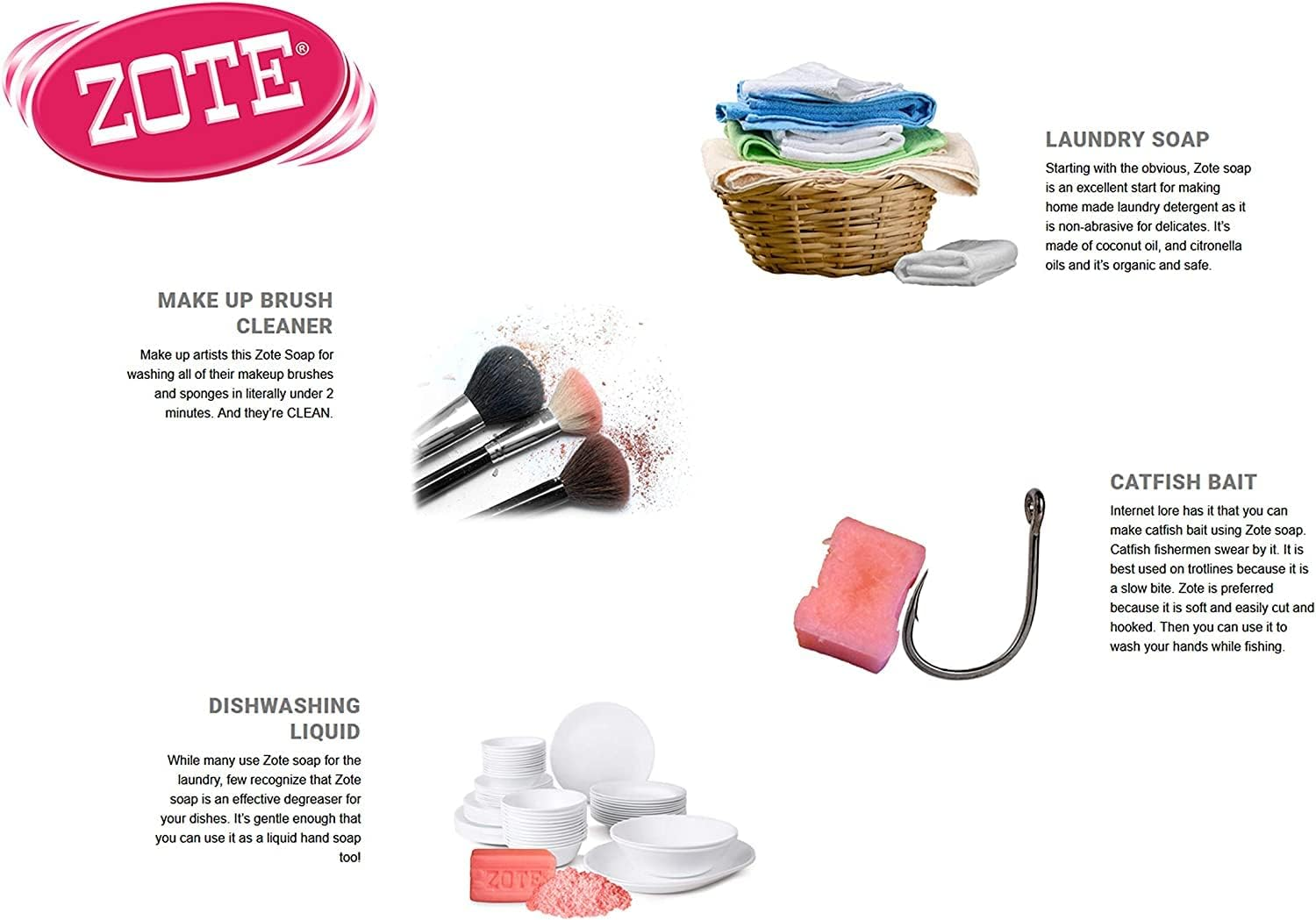 Zote Soap Pink image number 2