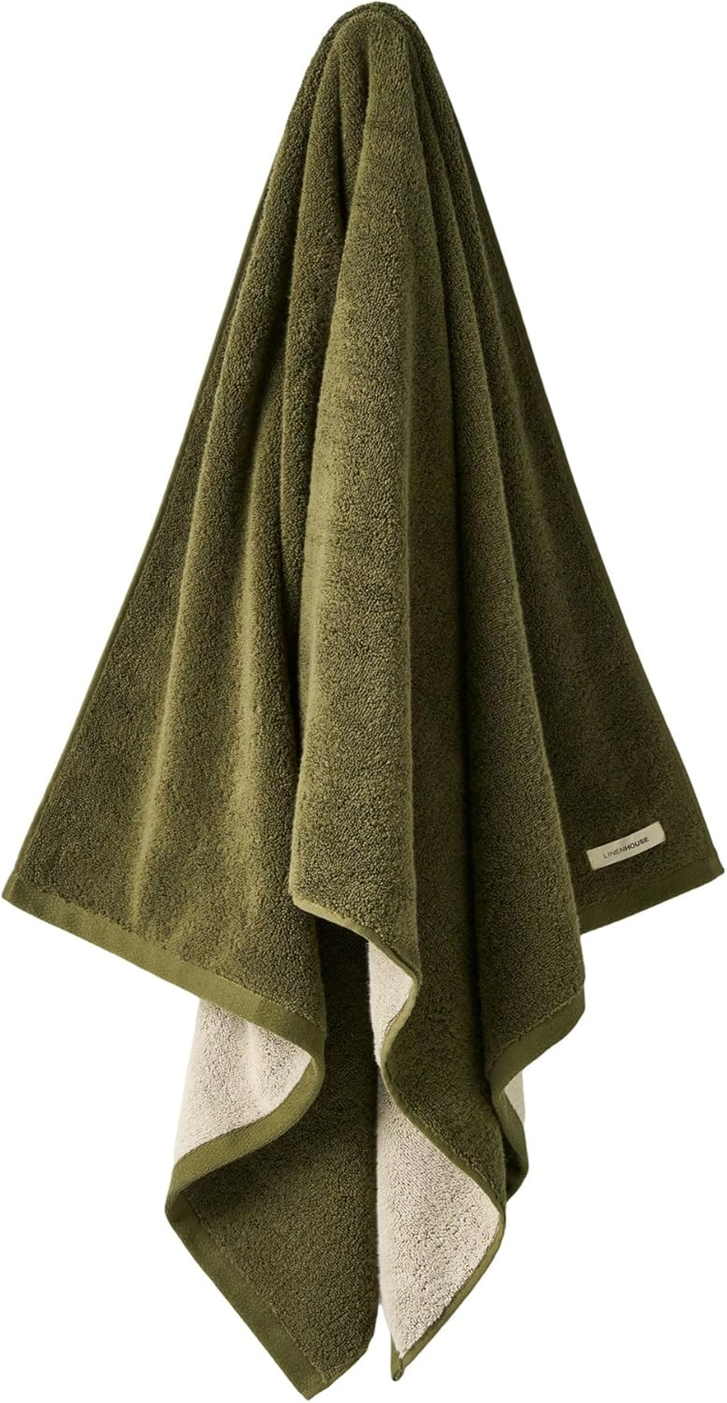 Linen House Inverloch Hand Towel, Mushroom